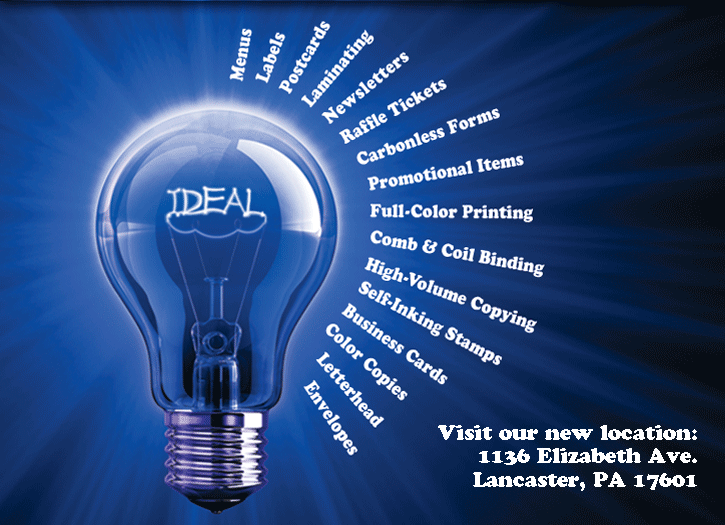 image of light bulb with services list